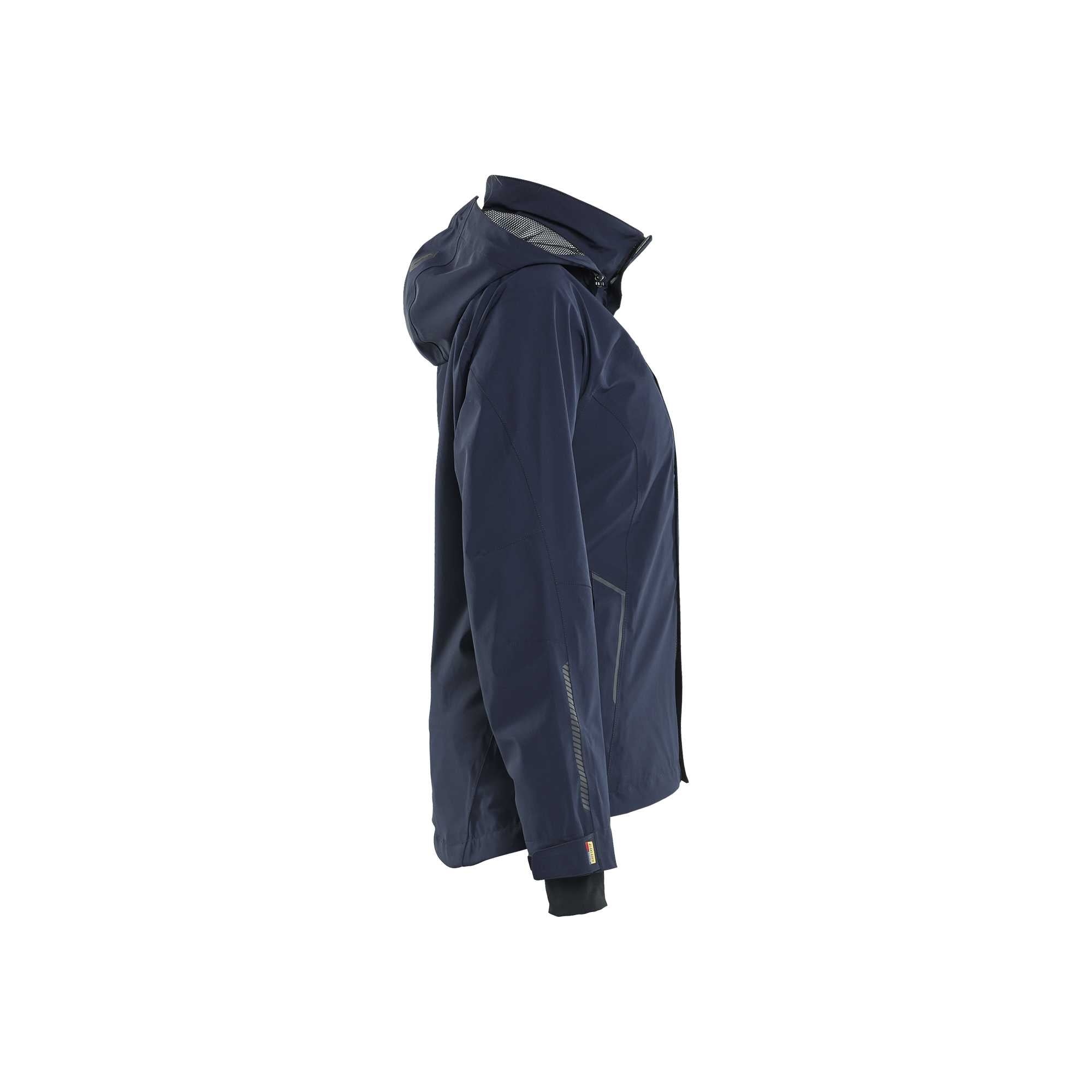 BLAKLADER 44031917 Women's Shell Jacket Stretch Hi Vis Reflective Shell Work Jacket WOMEN - Waterproof